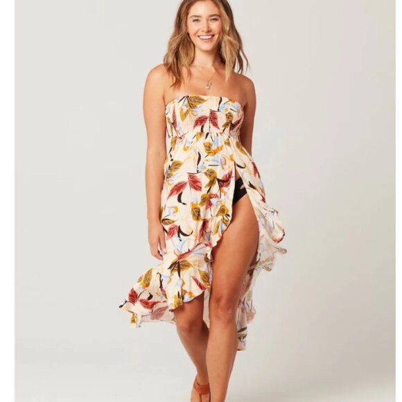 NWT L*Space Caitlin Aloha Paradise Beach /Swim Cover Up Dress Size XS - Picture 1 of 14